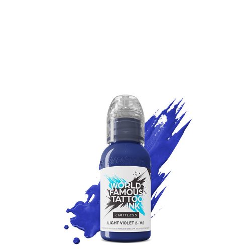Weltberühmte Tattoo-Tinte Light Violet 2 v2 (30ml) EU REACH Tattoo-Tinte