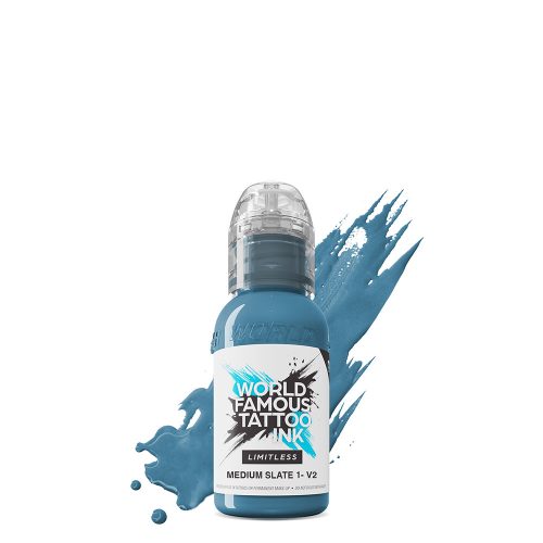 Weltberühmte Tattoo-Tinte Medium Slate 1 v2 (30ml) EU REACH Tattoo-Tinte