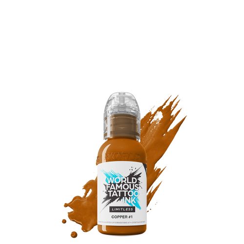 Weltberühmte Tattoo-Tinte Kupfer 1 (30ml) EU REACH Tattoo-Tinte