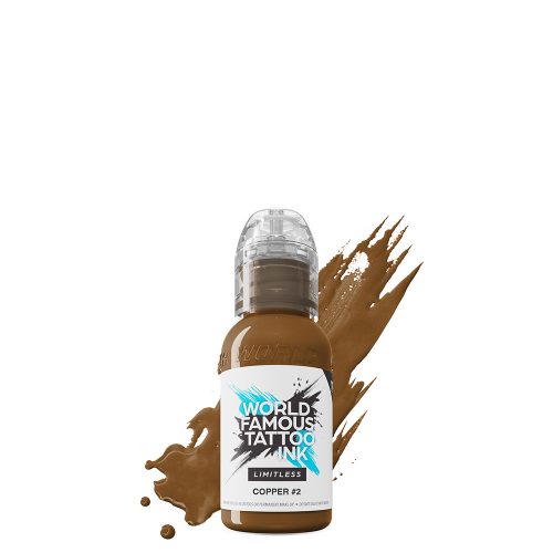 Weltberühmte Tattoo-Tinte Kupfer 2 (30ml) EU REACH Tattoo-Tinte