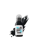 World Famous Tattoo Ink Warm Black 2 (30 ml) EU REACH Tattoo-Farbe