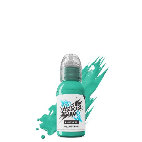 Weltberühmte grenzenlose Tinte Aquamarin (30ml) EU REACH Tätowiertinte