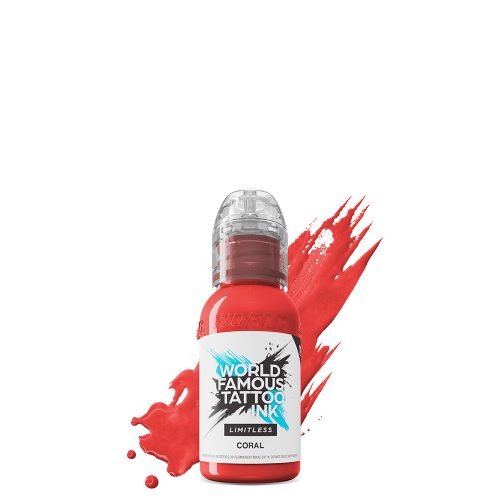 Weltberühmte grenzenlose Koralle (30ml) EU REACH Tätowiertinte