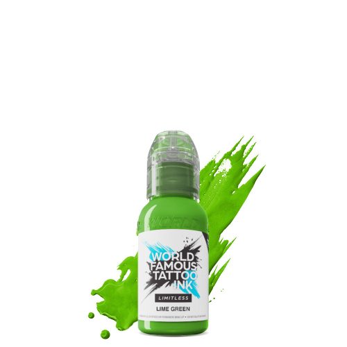 Weltberühmte Limitless Lime Green (30ml) EU REACH Tätowiertinte