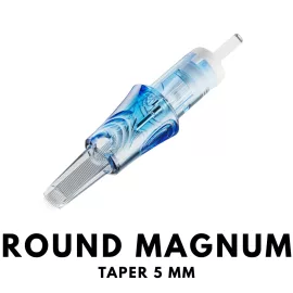   DRAGONHAWK YUE – Round Magnum Nadelmodul – Taper 5 mm (10 St.)